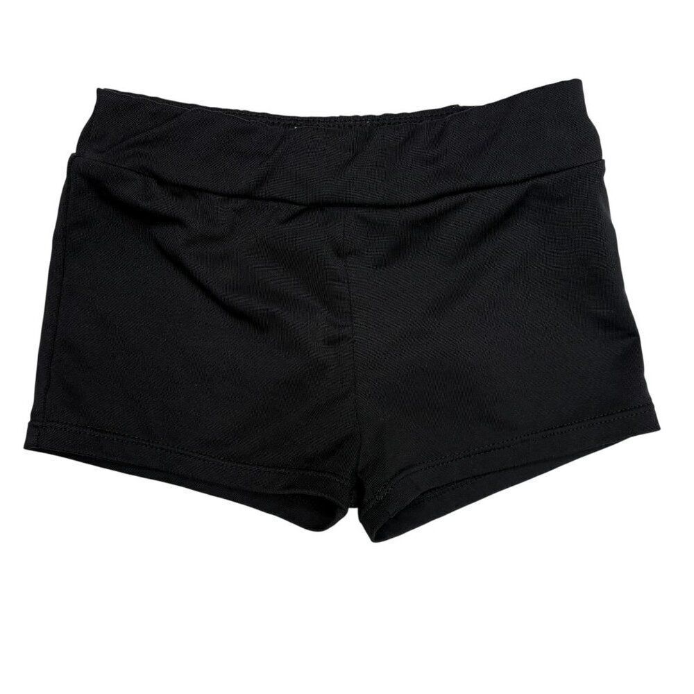 Freestyle Danskin Black Dance Shorts Size Small 6X